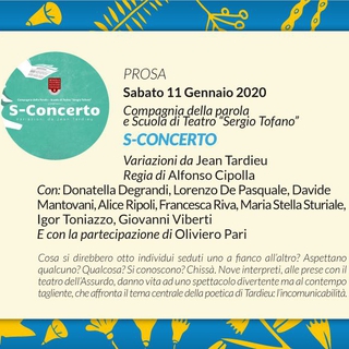 S-Concerto - variazioni da Jean Tardieu