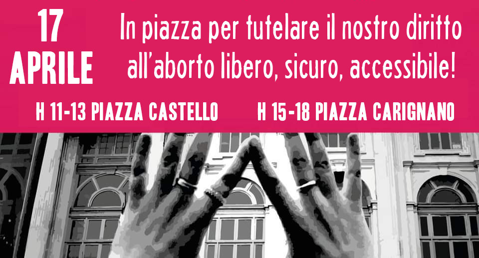 ARCI Piemonte aderisce alla manifestazione contro gli attacchi all'aborto della Regione