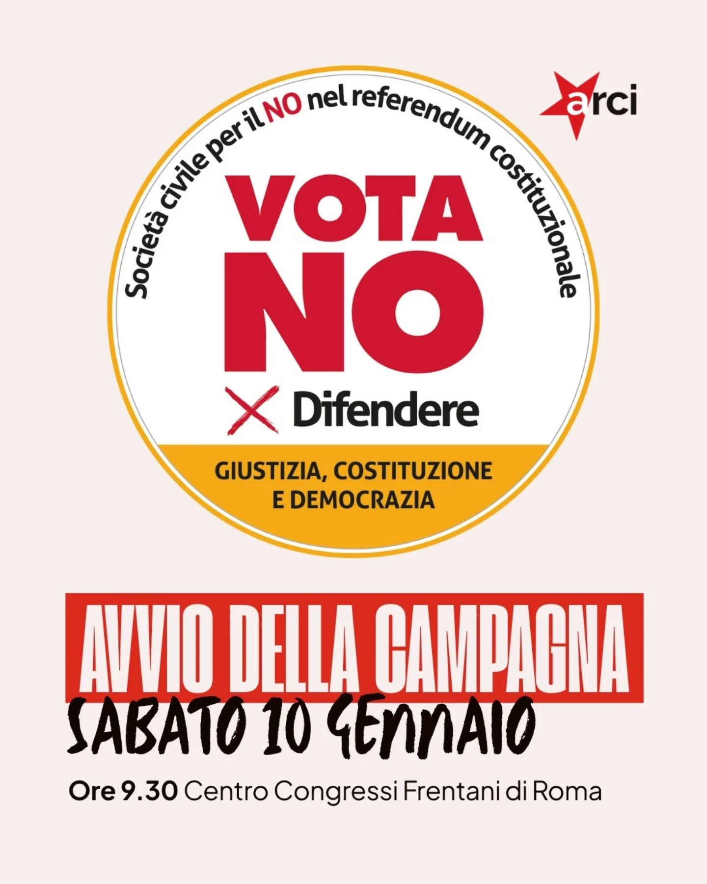 Referendum sulla giustizia: il 10 gennaio parte la campagna per il No