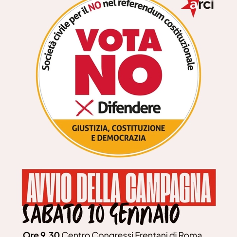 Referendum sulla giustizia: il 10 gennaio parte la campagna per il No