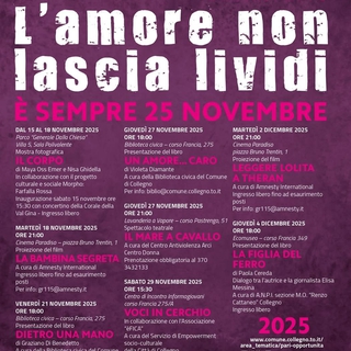 “È sempre 25 novembre – L’amore non lascia lividi”