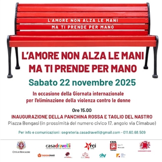 L'amore non alza le mani ma ti prende per mano