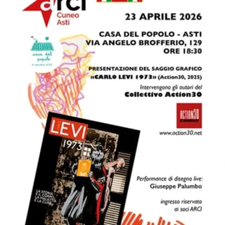 Presentazione del saggio grafico "CARLO LEVI 1973" di Giuseppe Palumbo