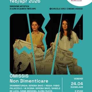 Spettacolo teatrale "[OMISSIS] – Non dimenticare"- produzione Tékhné Teatro