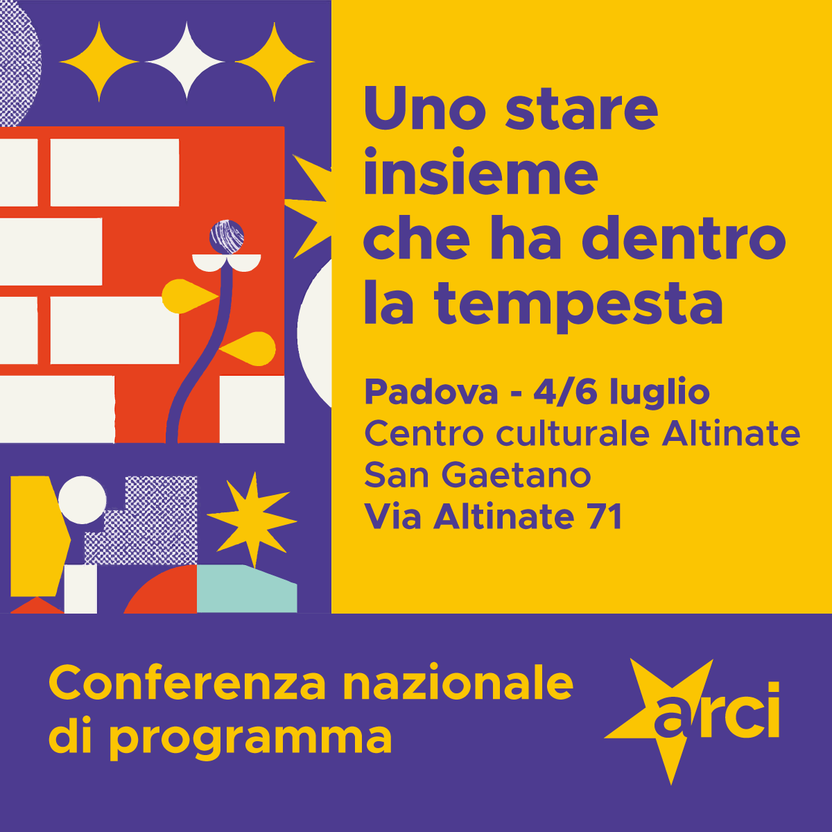 Uno stare insieme che ha dentro la tempesta