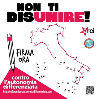 FIRMA ORA contro l'Autonomia Differenziata