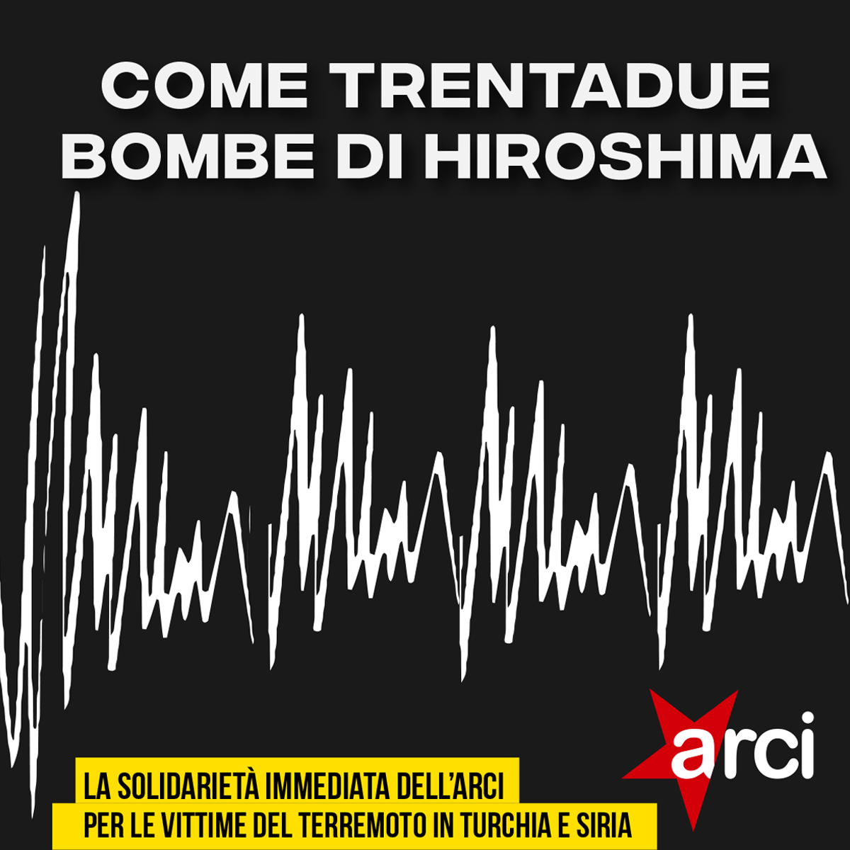 COME TRENTADUE BOMBE DI HIROSHIMA