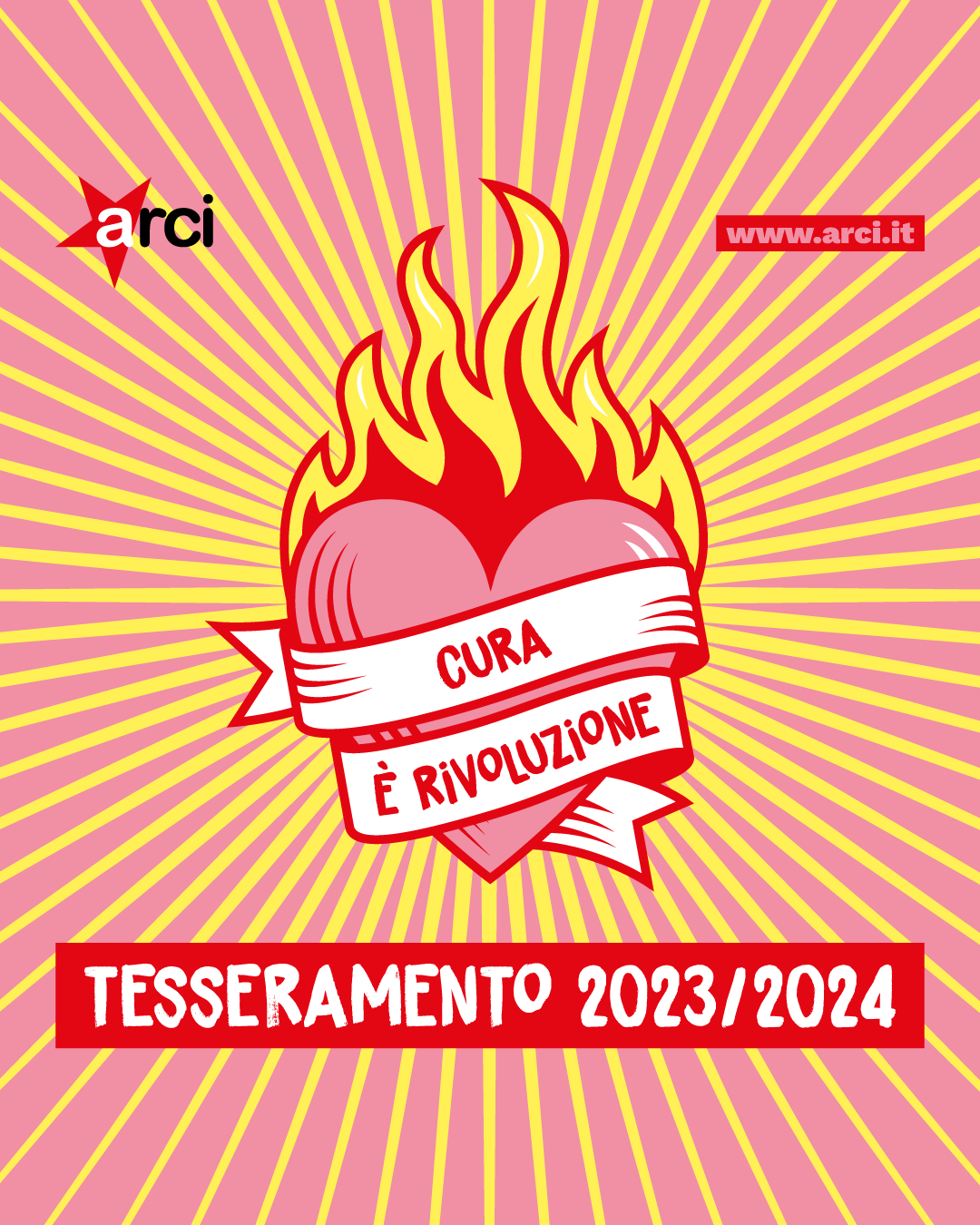 È arrivato il TESSERAMENTO ALIAS: una delle grandi novità per la campagna "Cura è rivoluzione" 2023-2024