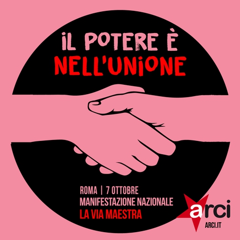 La Via Maestra - Roma 7 Ottobre Manifestazione Nazionale