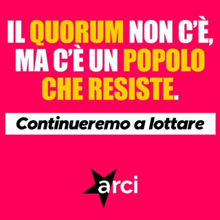 Continueremo a lottare