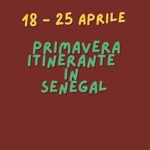Parti con noi in Senegal