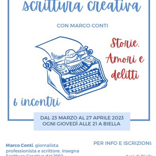 CORSO DI SCRITTURA CREATIVA