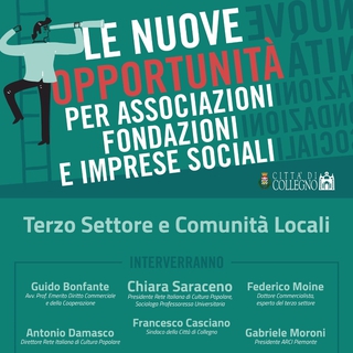 Terzo Settore e Comunità Locali: Le nuove opportunità per associazioni, fondazioni e imprese sociali