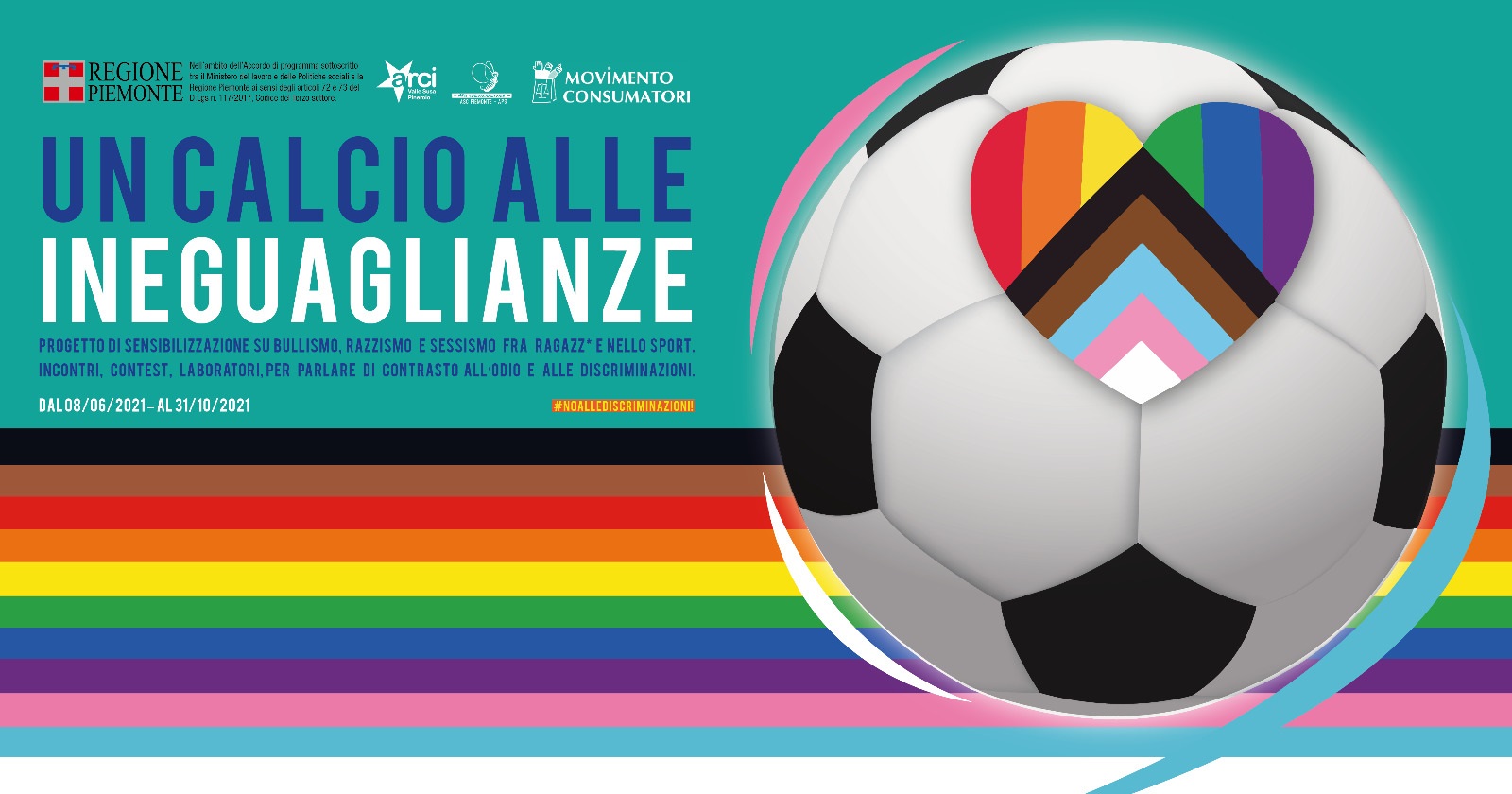 No alle discriminazioni! Sono partiti i primi laboratori di “Un calcio alle ineguaglianze”