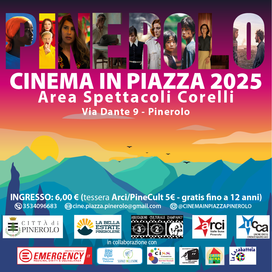 Cinema in Piazza Pinerolo 2025