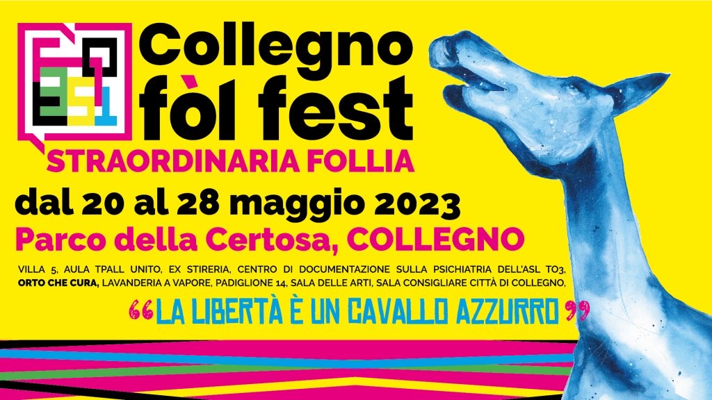 Torna la Collegno Fòl Fest - l'evento dedicato alla salute delle menti