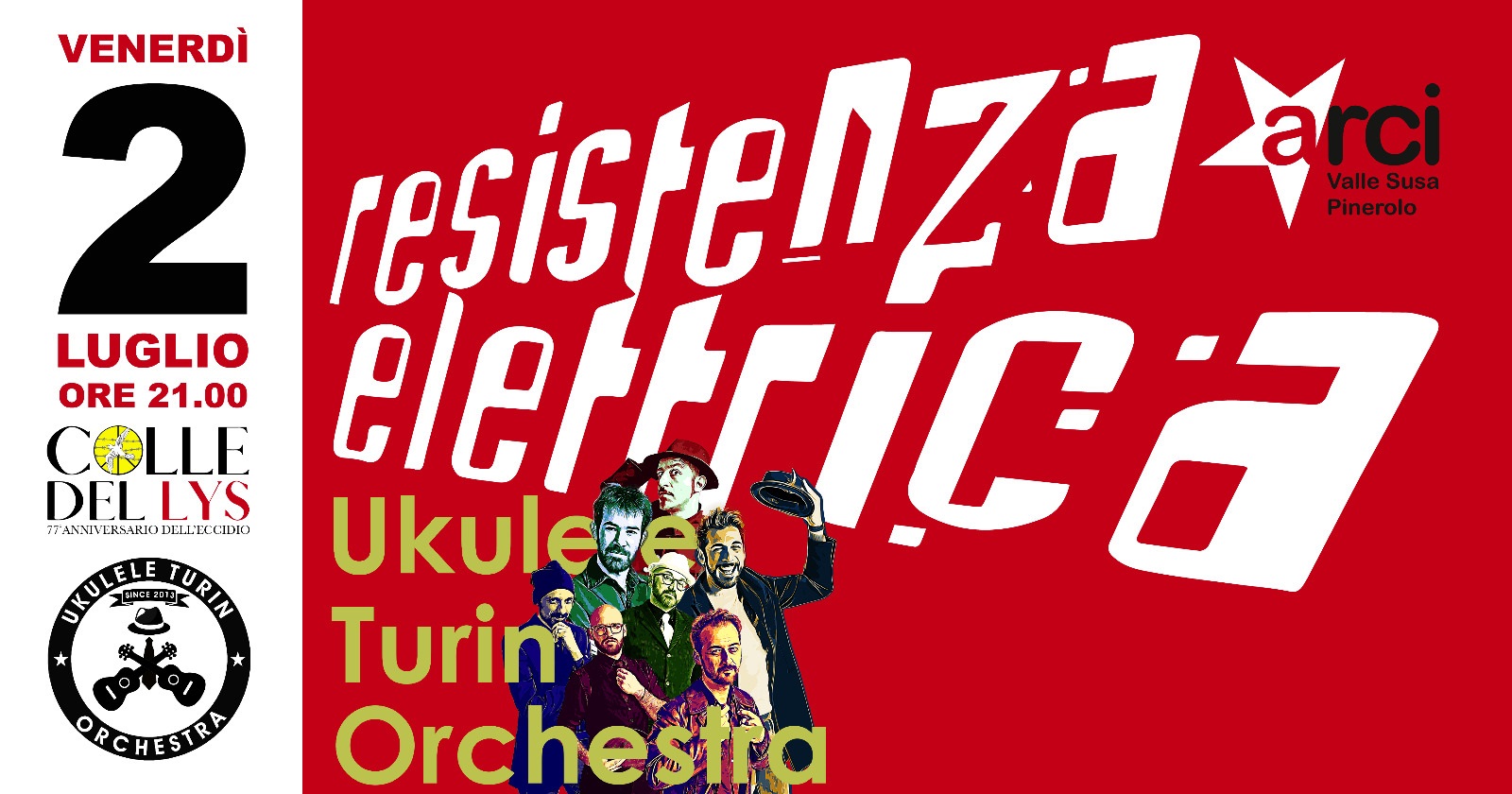 ★ Ukulele Turin Orchestra @Resistenza Elettrica 2021 ★